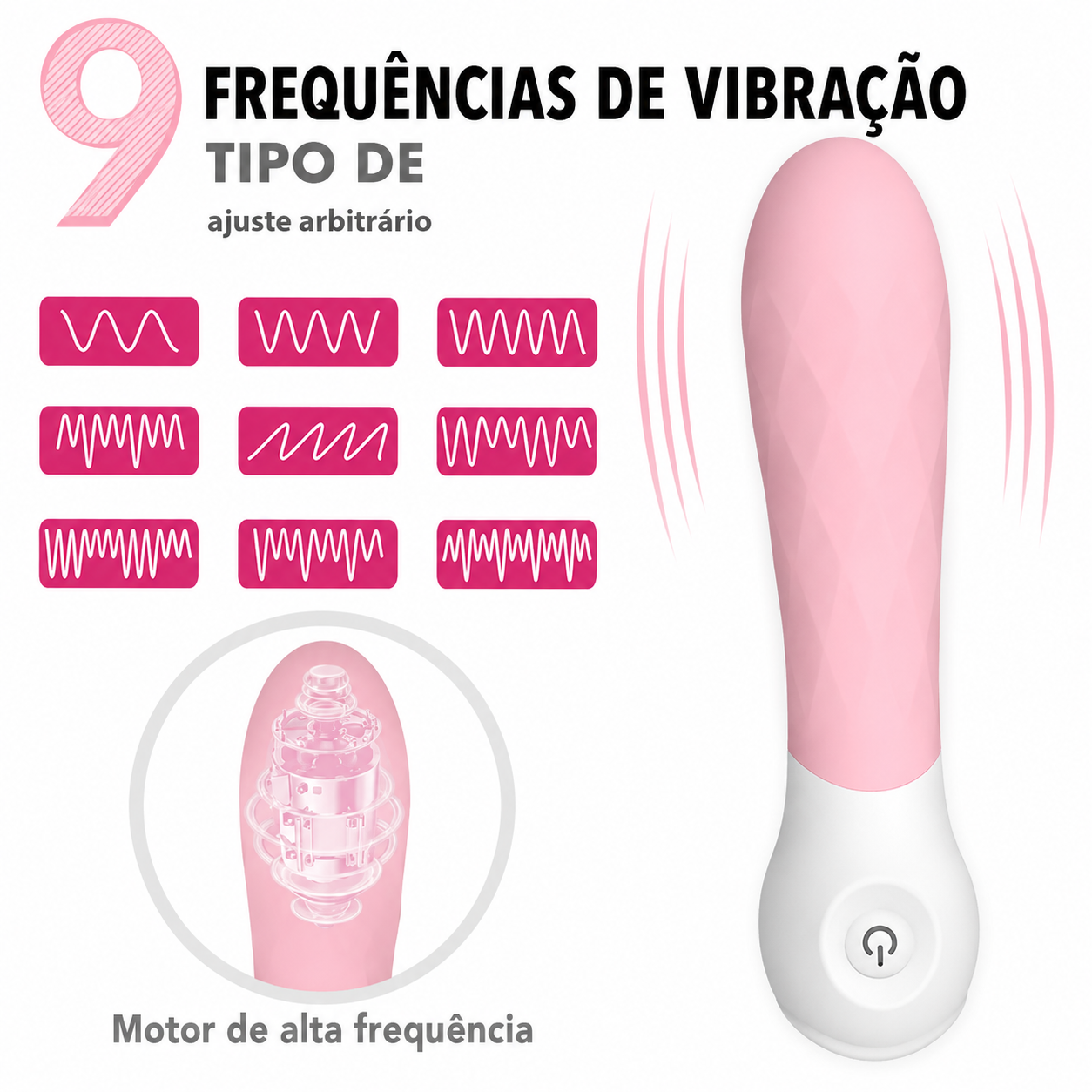 Mini Bullet Vibratório Texturizado - foto 3