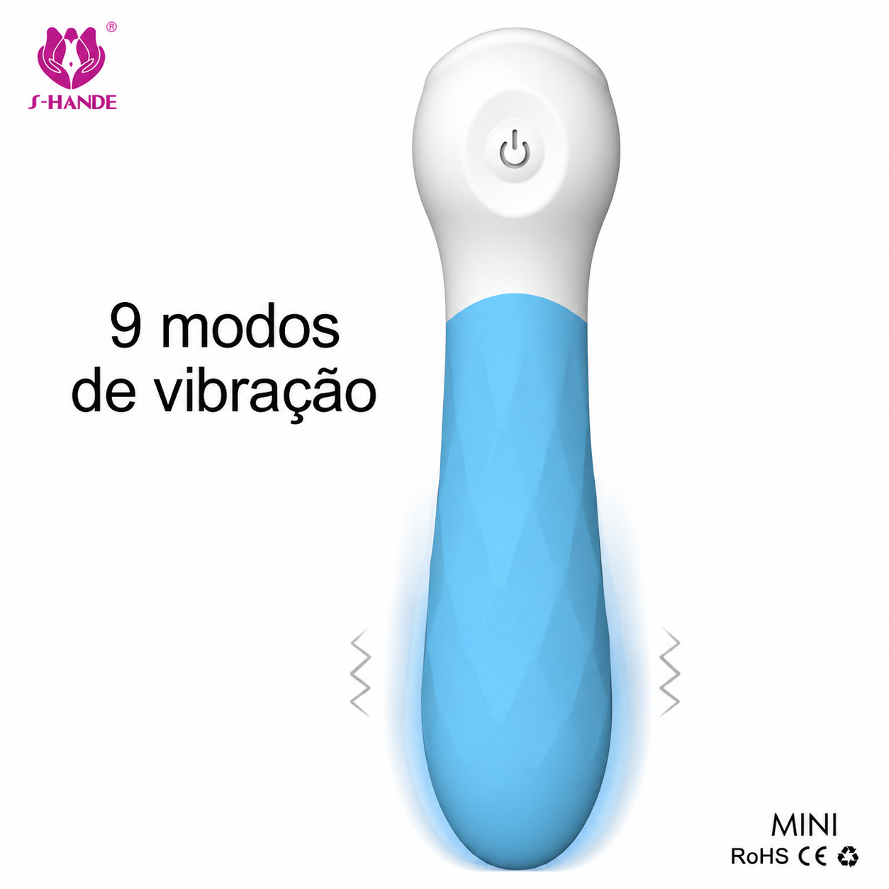 Mini Bullet Vibratório Texturizado - foto 6