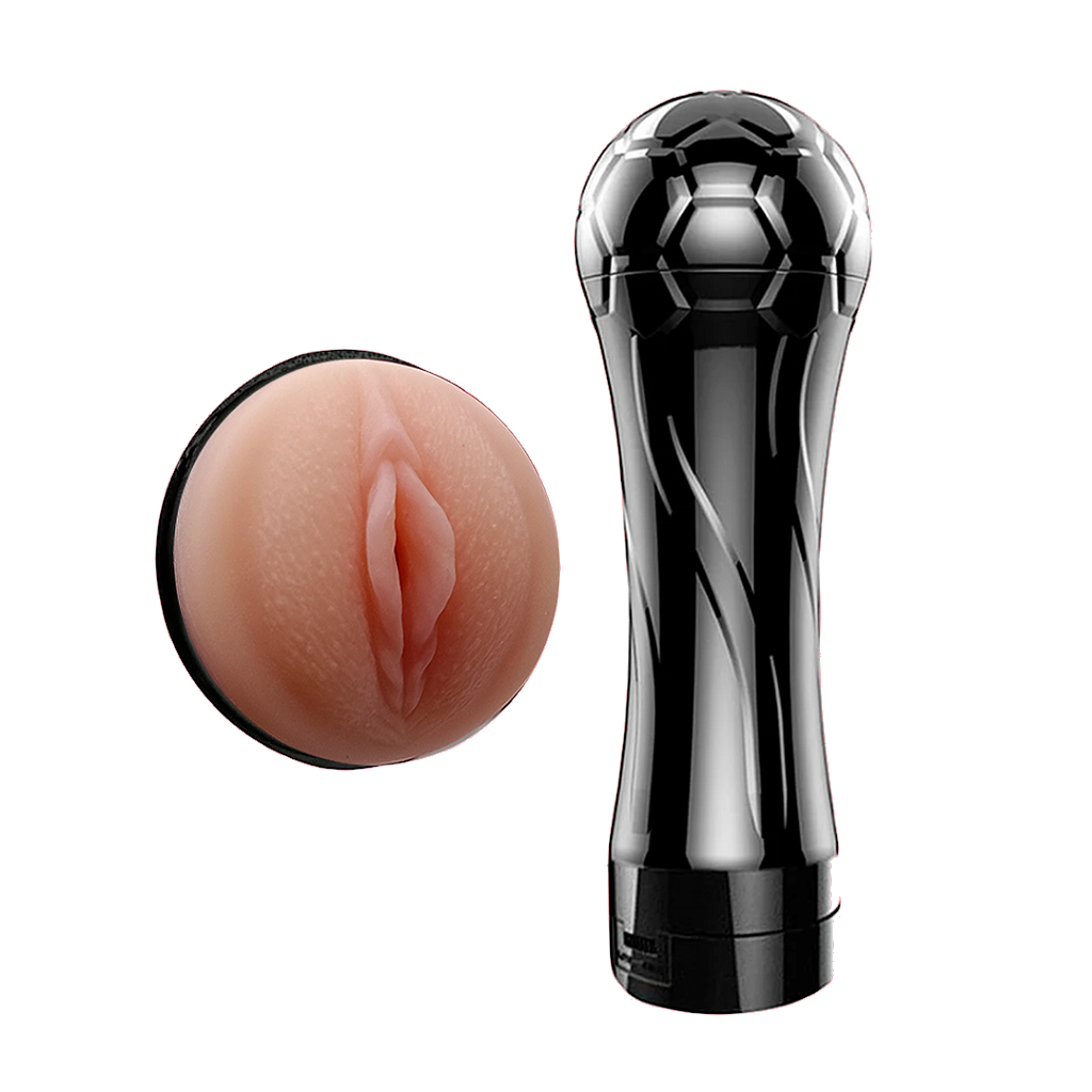 Masturbador Masculino Vibratório com Vagina - foto 3